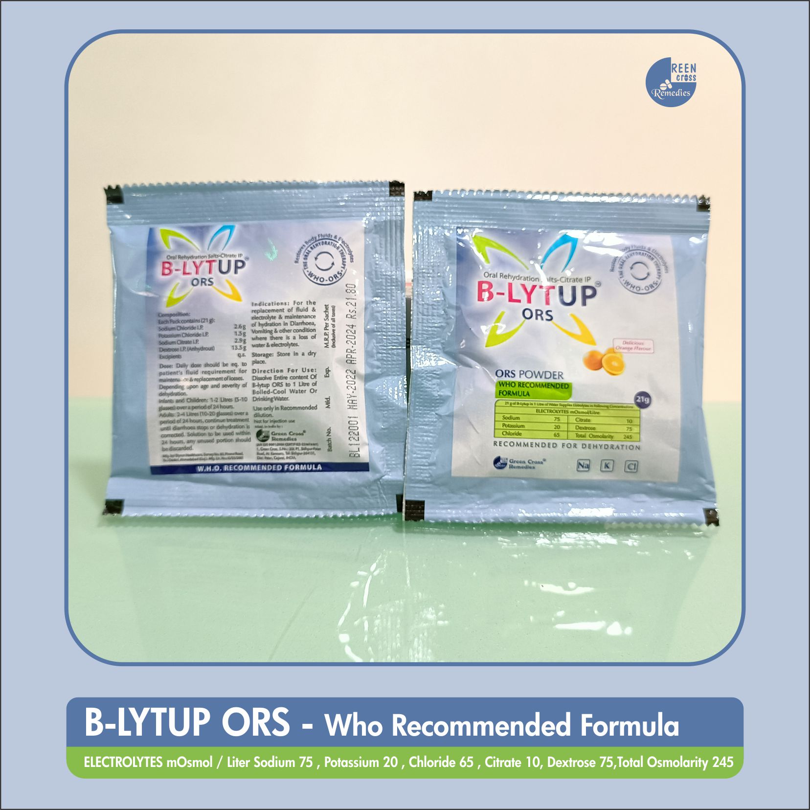 B LYTUP ORS -WHO RECOMMENDED FORMULA