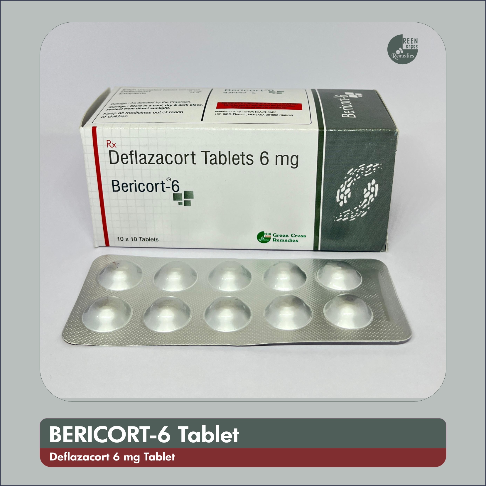 BERICORT 6 Tablet