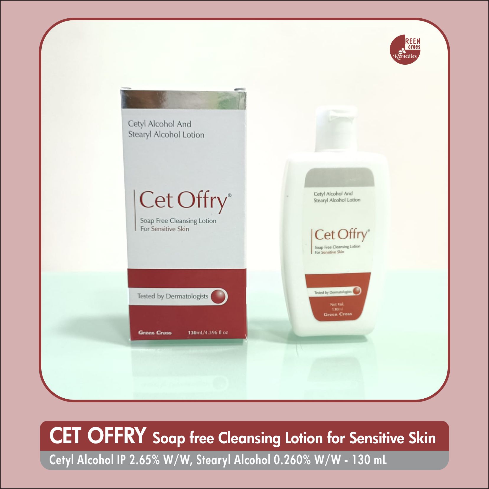 CET Offry Soap Free Cleansing Lotion