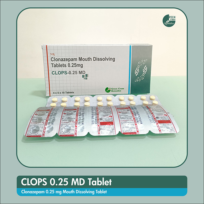 CLOPS 0.25 MD Tablet