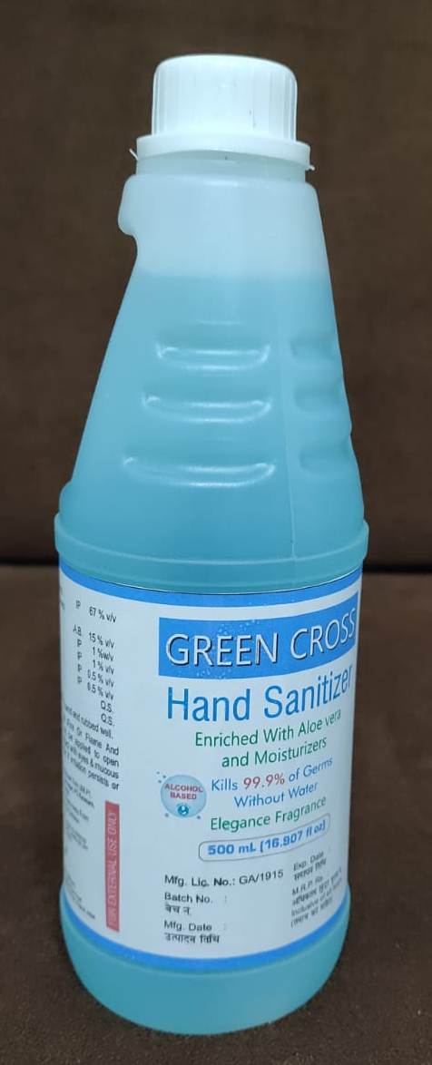 GREEN CROSS HAND SANITIZER GEL 500 ML