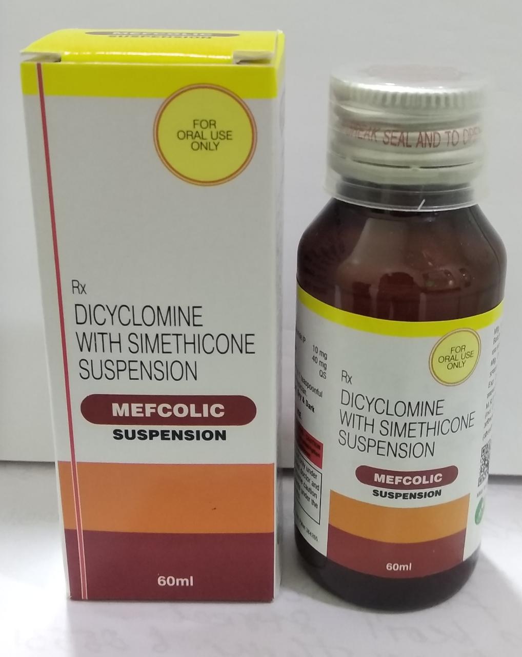 MEFCOLIC SUSPENTION
