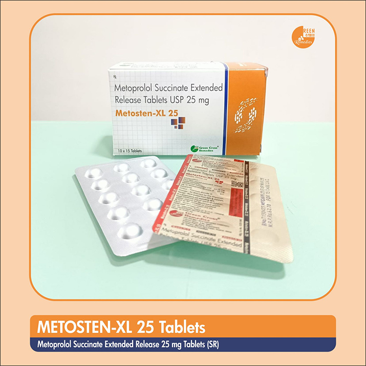 METOSTEN XL 25 TABLET