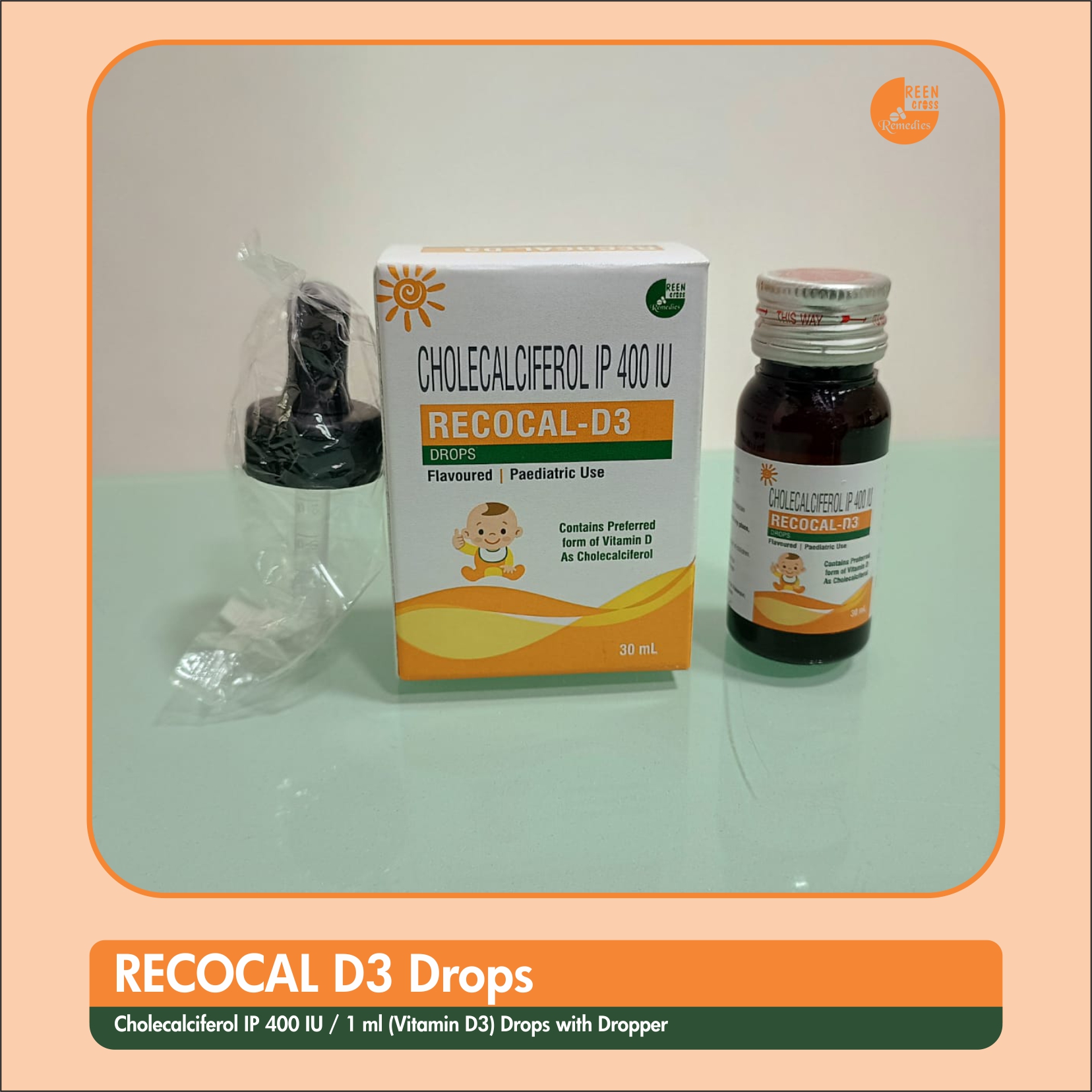RECOCAL D3 DROPS
