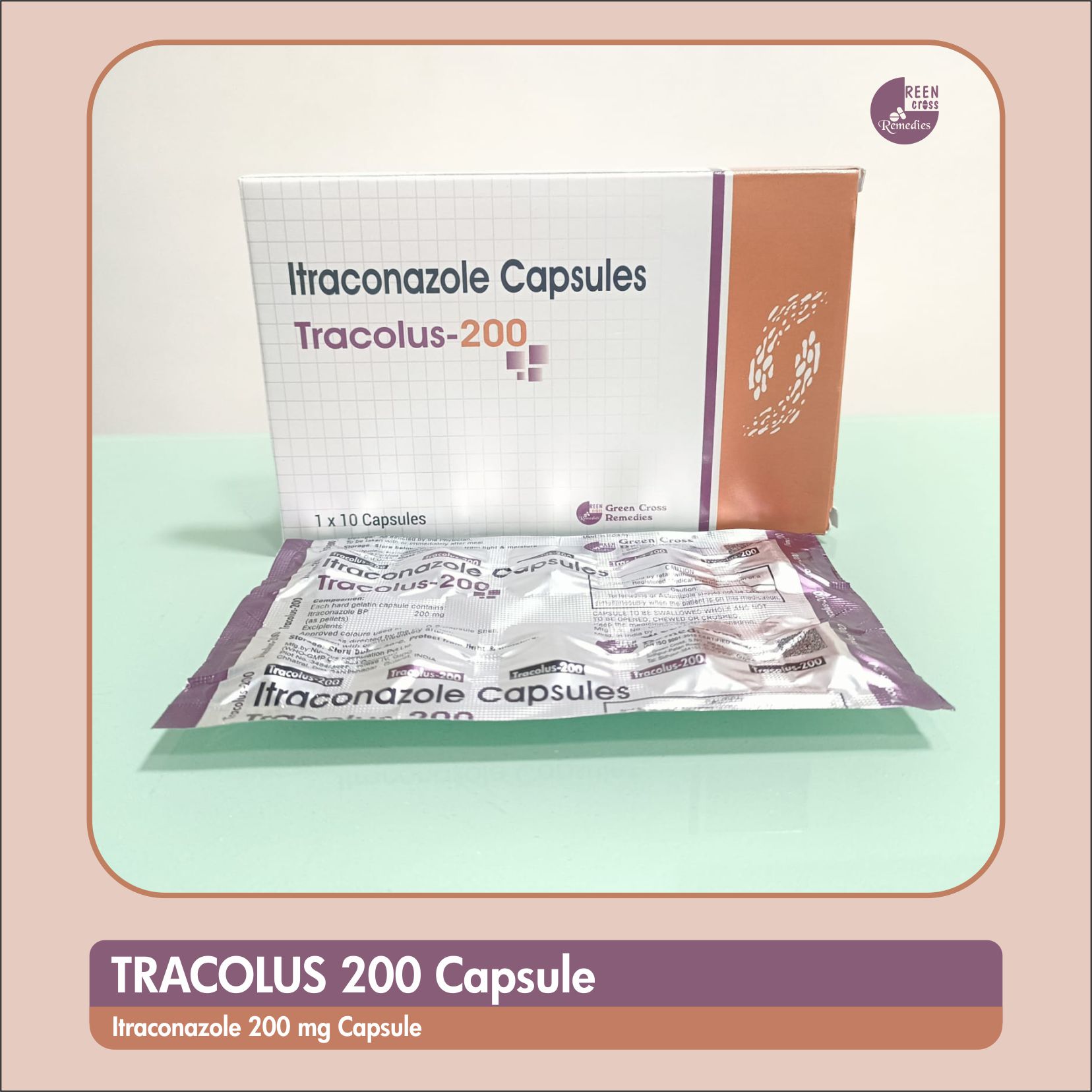 TRACOLUS 200 CAPSULES